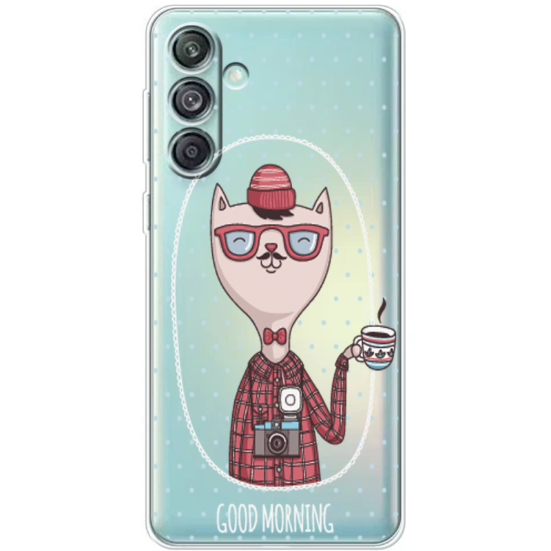 Прозрачный чехол BoxFace Samsung Galaxy M55 5G (M556) Good Morning