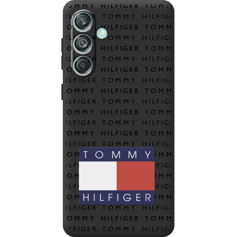 Черный чехол BoxFace Samsung Galaxy M55 5G (M556) Tommy Print