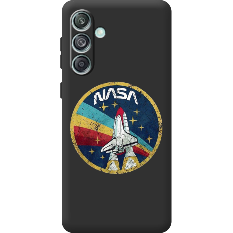 Черный чехол BoxFace Samsung Galaxy M55 5G (M556) NASA