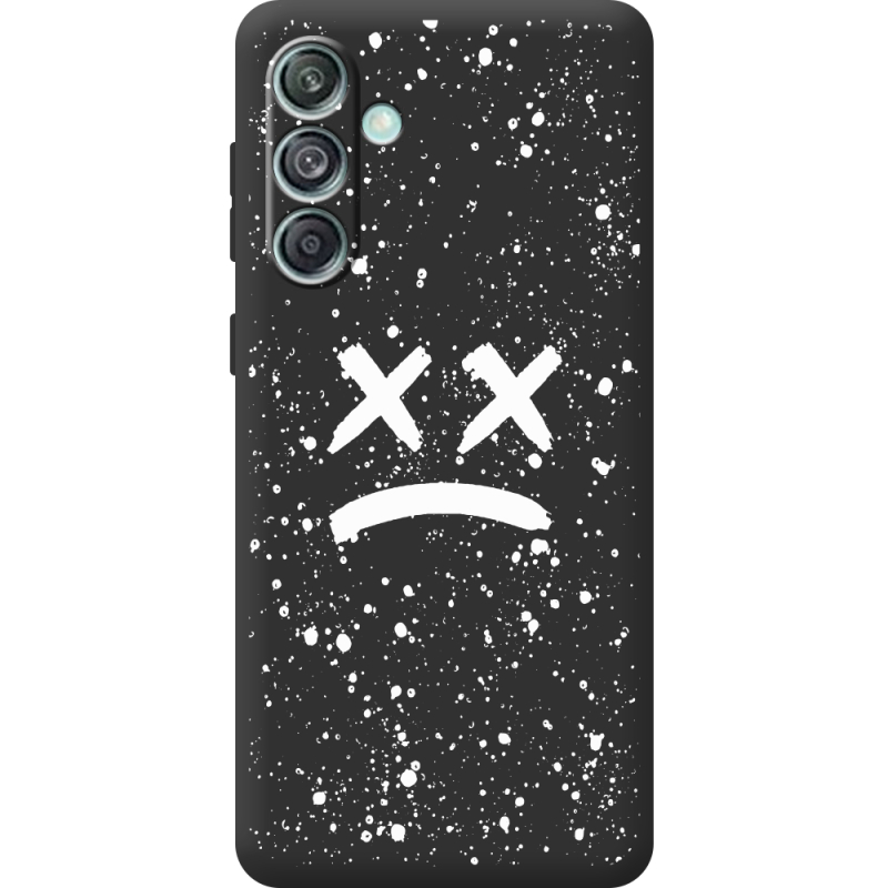 Черный чехол BoxFace Samsung Galaxy M55 5G (M556) Sad Way