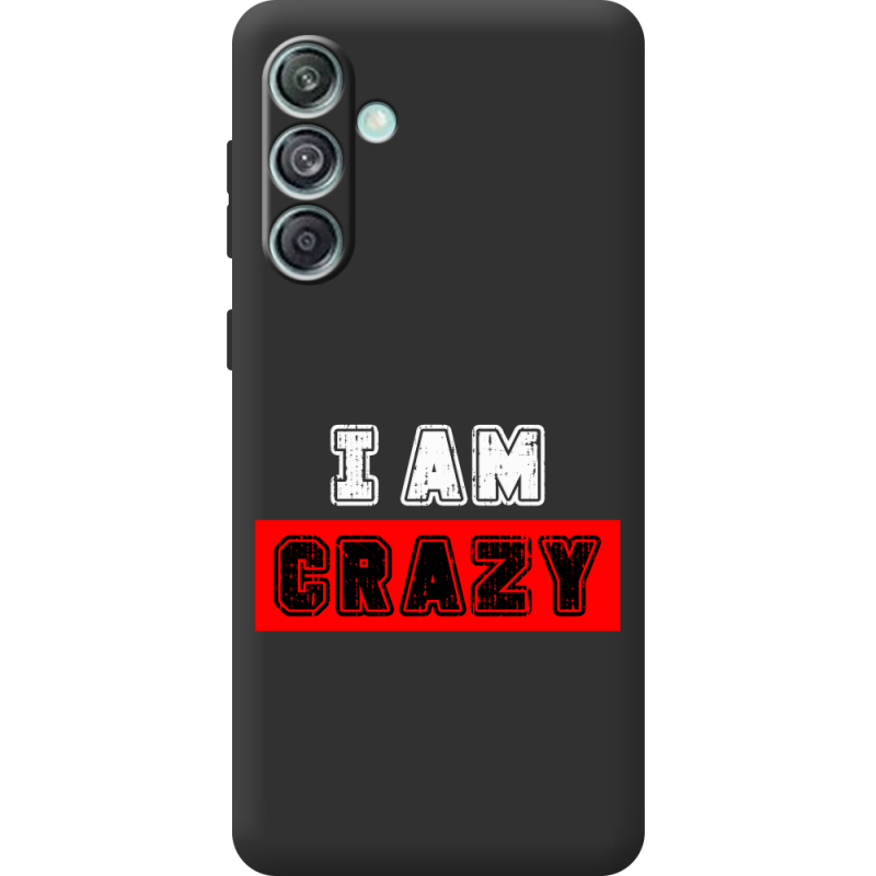 Черный чехол BoxFace Samsung Galaxy M55 5G (M556) I'm Crazy