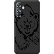 Черный чехол BoxFace Samsung Galaxy M55 5G (M556) Grizzly Bear