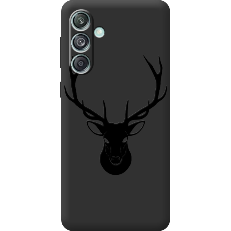 Черный чехол BoxFace Samsung Galaxy M55 5G (M556) Deer