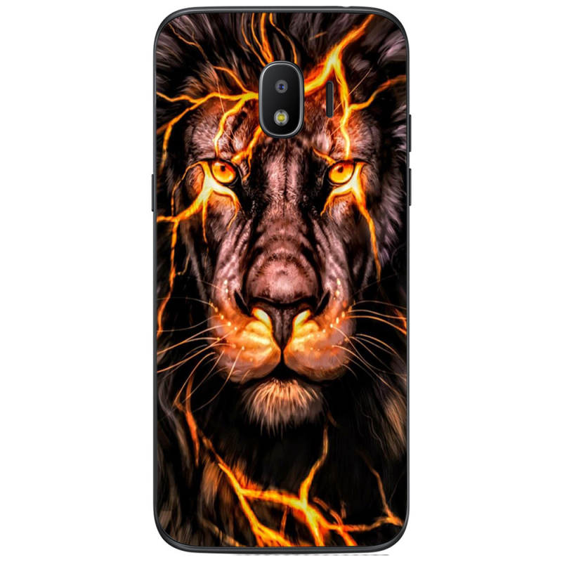 Чехол Uprint Samsung Galaxy J2 2018 J250 Fire Lion
