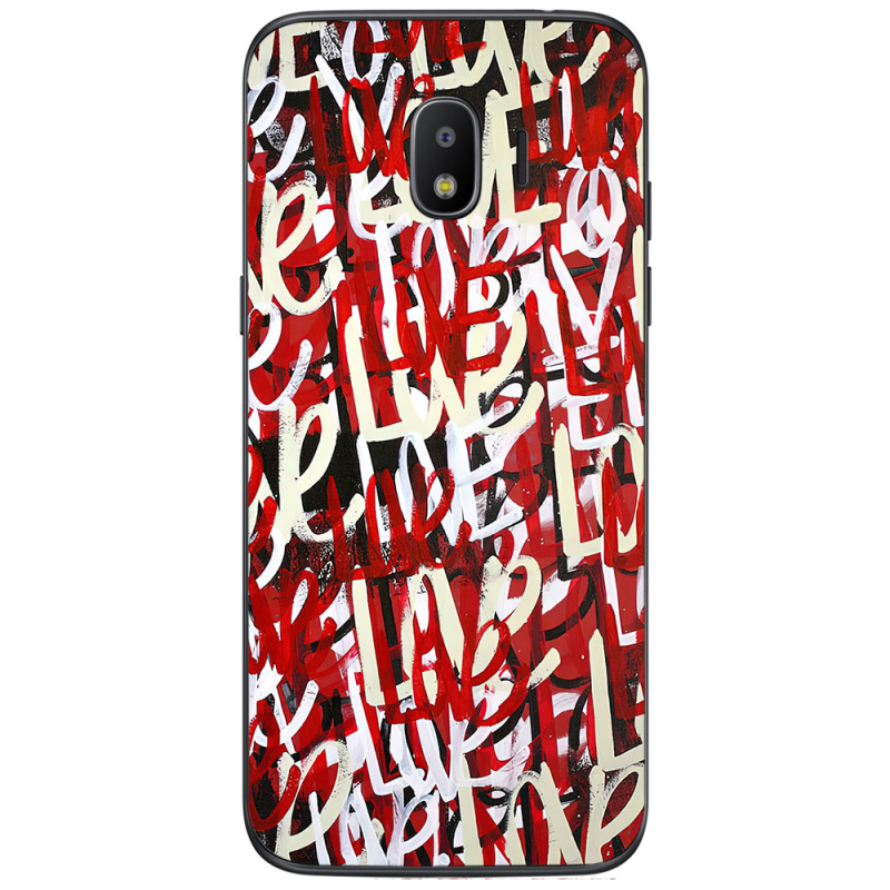 Чехол Uprint Samsung Galaxy J2 2018 J250 Love Graffiti