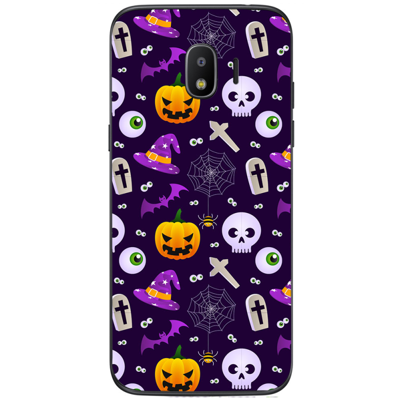 Чехол Uprint Samsung Galaxy J2 2018 J250 Halloween Purple Mood