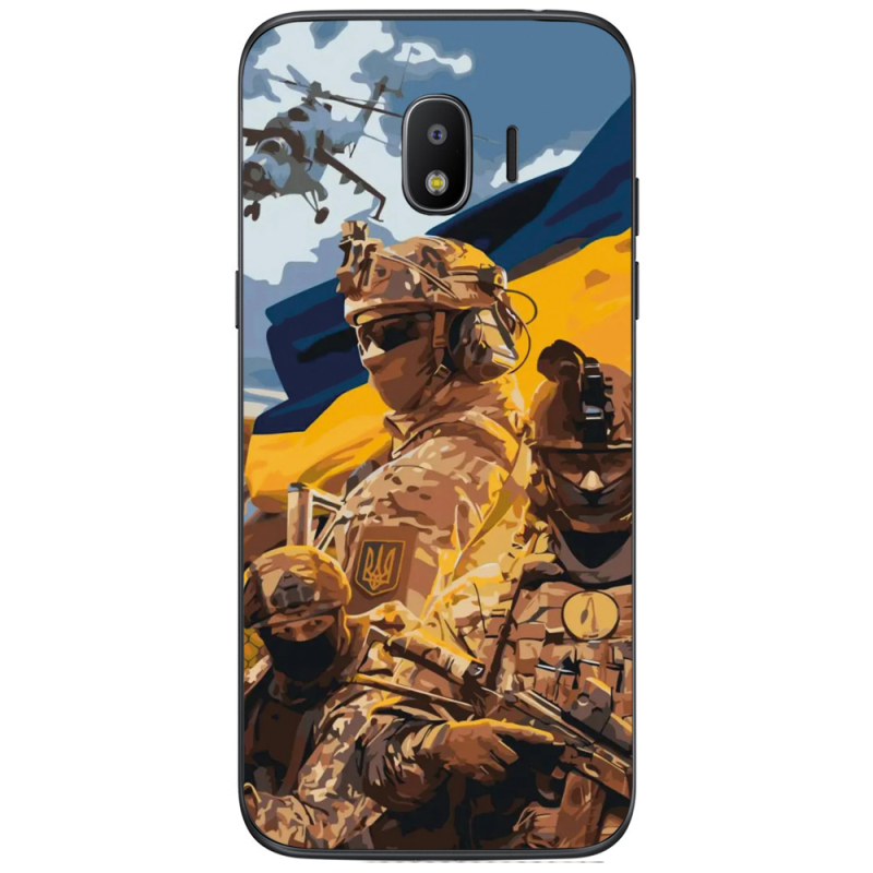 Чехол Uprint Samsung Galaxy J2 2018 J250 Воїни ЗСУ
