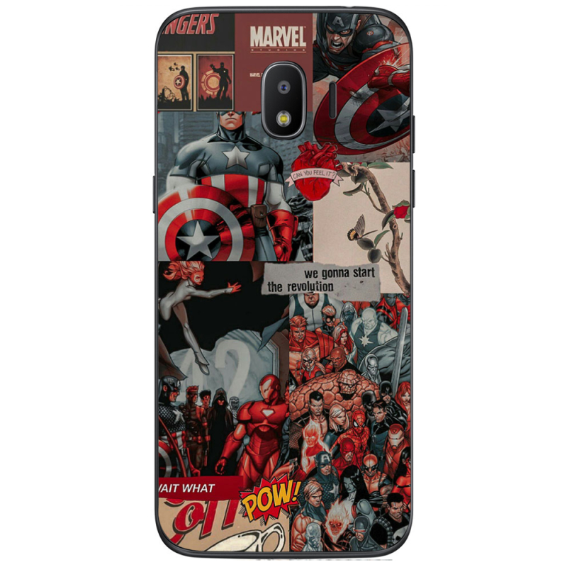 Чехол Uprint Samsung Galaxy J2 2018 J250 Marvel Avengers