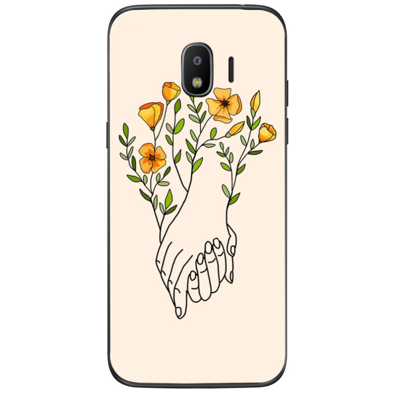 Чехол Uprint Samsung Galaxy J2 2018 J250 Flower Hands