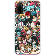 Чехол BoxFace Ulefone Note 10 Anime Stickers