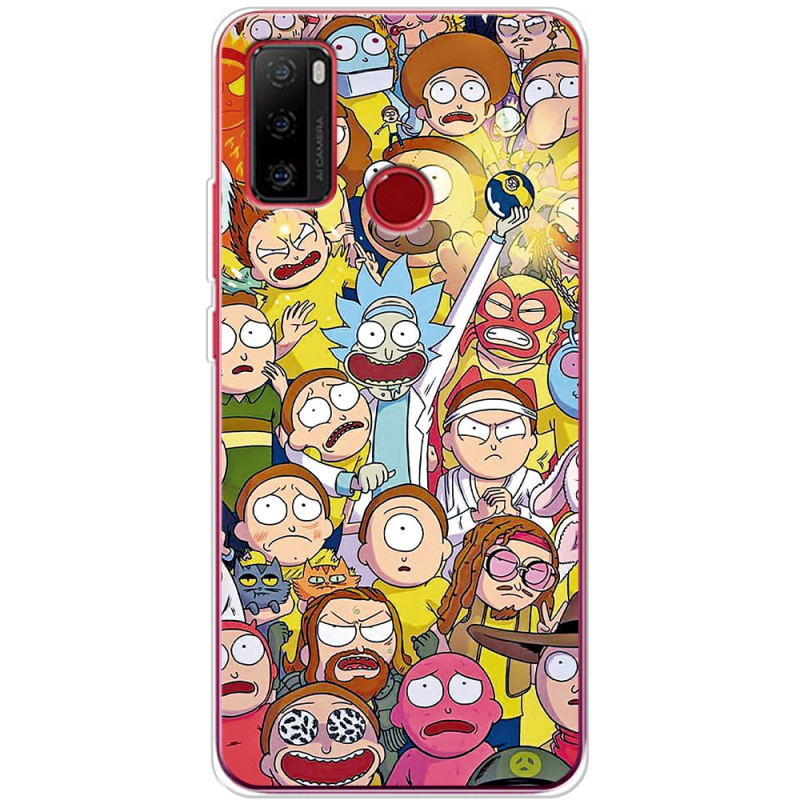 Чехол BoxFace Ulefone Note 10 Rick and Morty