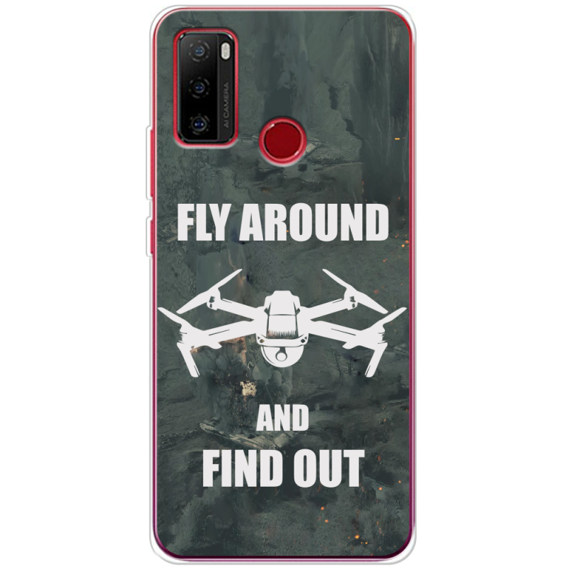 Чехол BoxFace Ulefone Note 10 Дрон Fly Around