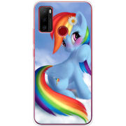 Чехол BoxFace Ulefone Note 10 My Little Pony Rainbow Dash