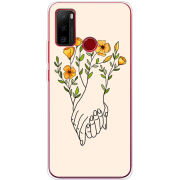 Чехол BoxFace Ulefone Note 10 Flower Hands