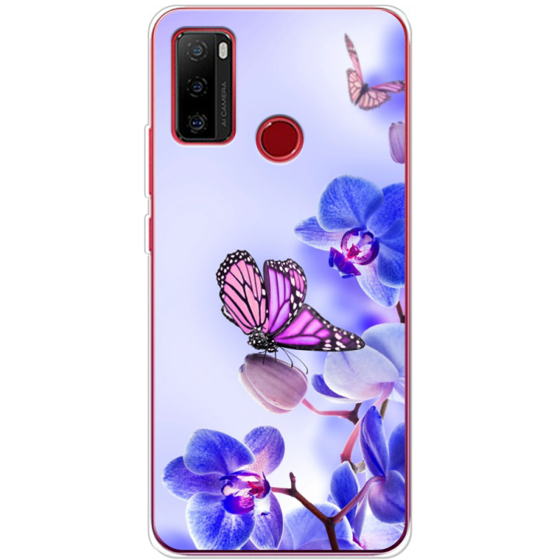 Чехол BoxFace Ulefone Note 10 Orchids and Butterflies