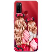 Прозрачный чехол BoxFace Ulefone Note 10 Mouse Girls