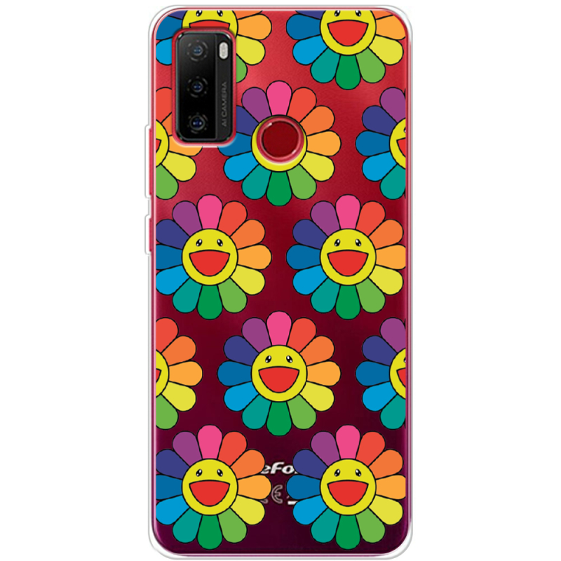 Прозрачный чехол BoxFace Ulefone Note 10 Hippie Flowers