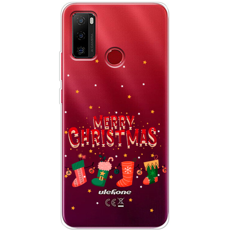 Прозрачный чехол BoxFace Ulefone Note 10 Merry Christmas