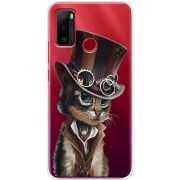 Прозрачный чехол BoxFace Ulefone Note 10 Steampunk Cat