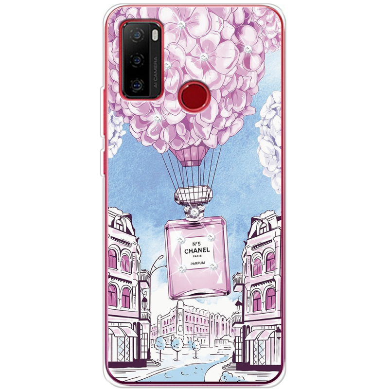 Чехол со стразами Ulefone Note 10 Perfume bottle