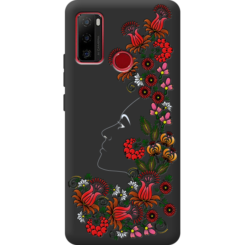 Черный чехол BoxFace Ulefone Note 10 3D Ukrainian Muse