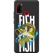 Черный чехол BoxFace Ulefone Note 10 Fish