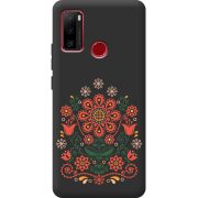 Черный чехол BoxFace Ulefone Note 10 Ukrainian Ornament