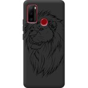 Черный чехол BoxFace Ulefone Note 10 Lion