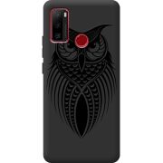 Черный чехол BoxFace Ulefone Note 10 Owl