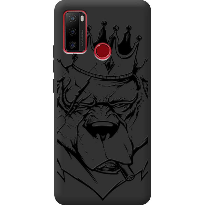 Черный чехол BoxFace Ulefone Note 10 Bear King