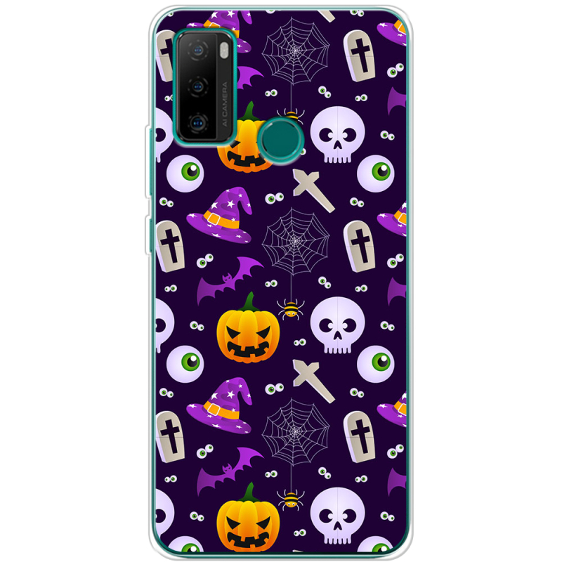 Чехол BoxFace Ulefone Note 10P Halloween Purple Mood