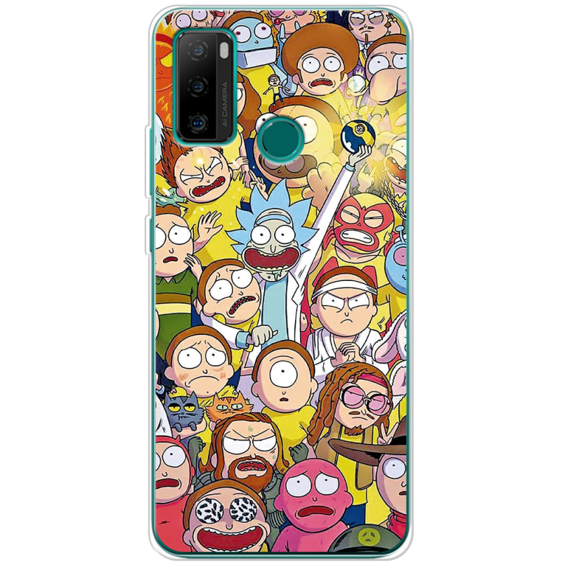 Чехол BoxFace Ulefone Note 10P Rick and Morty