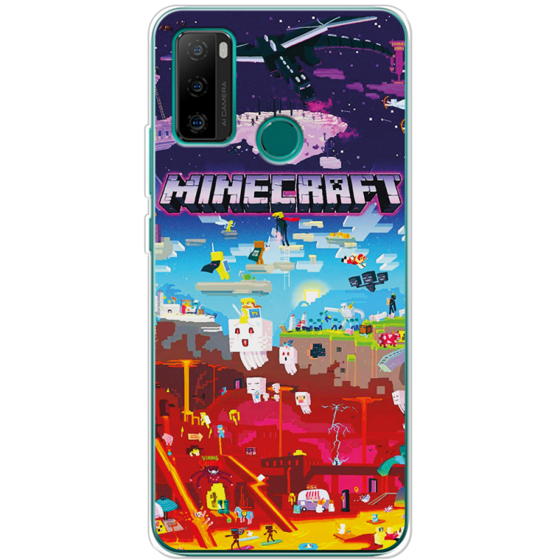 Чехол BoxFace Ulefone Note 10P Minecraft World Beyond