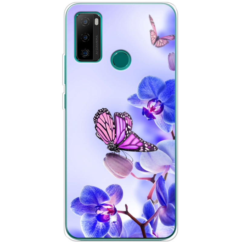 Чехол BoxFace Ulefone Note 10P Orchids and Butterflies