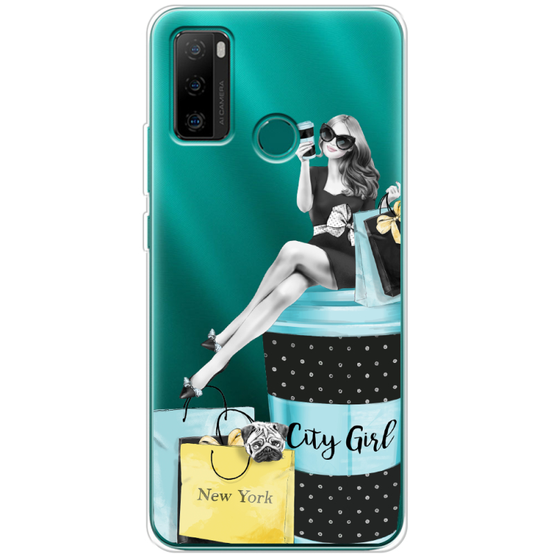 Прозрачный чехол BoxFace Ulefone Note 10P City Girl