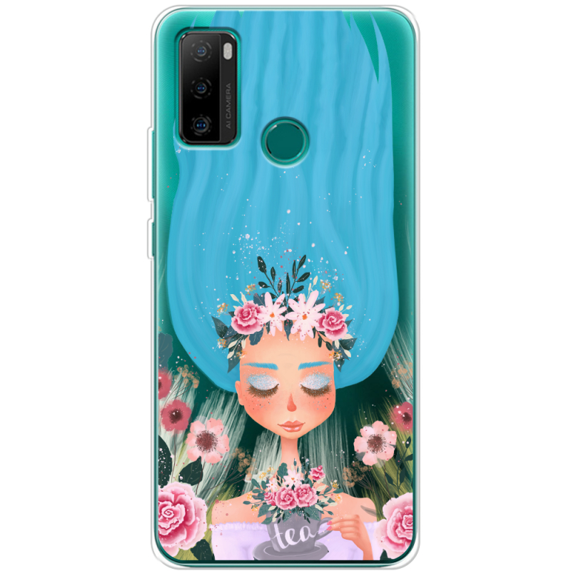 Прозрачный чехол BoxFace Ulefone Note 10P Blue Hair