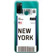 Прозрачный чехол BoxFace Ulefone Note 10P Ticket New York