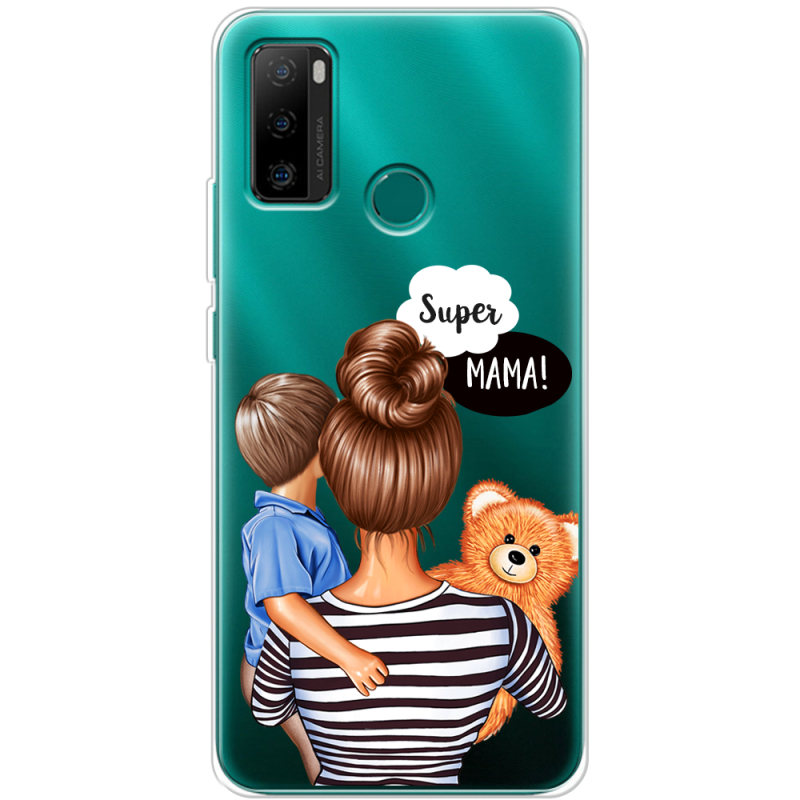 Прозрачный чехол BoxFace Ulefone Note 10P Super Mama and Son