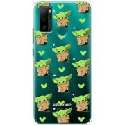 Прозрачный чехол BoxFace Ulefone Note 10P Pattern Baby Yoda