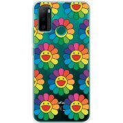 Прозрачный чехол BoxFace Ulefone Note 10P Hippie Flowers