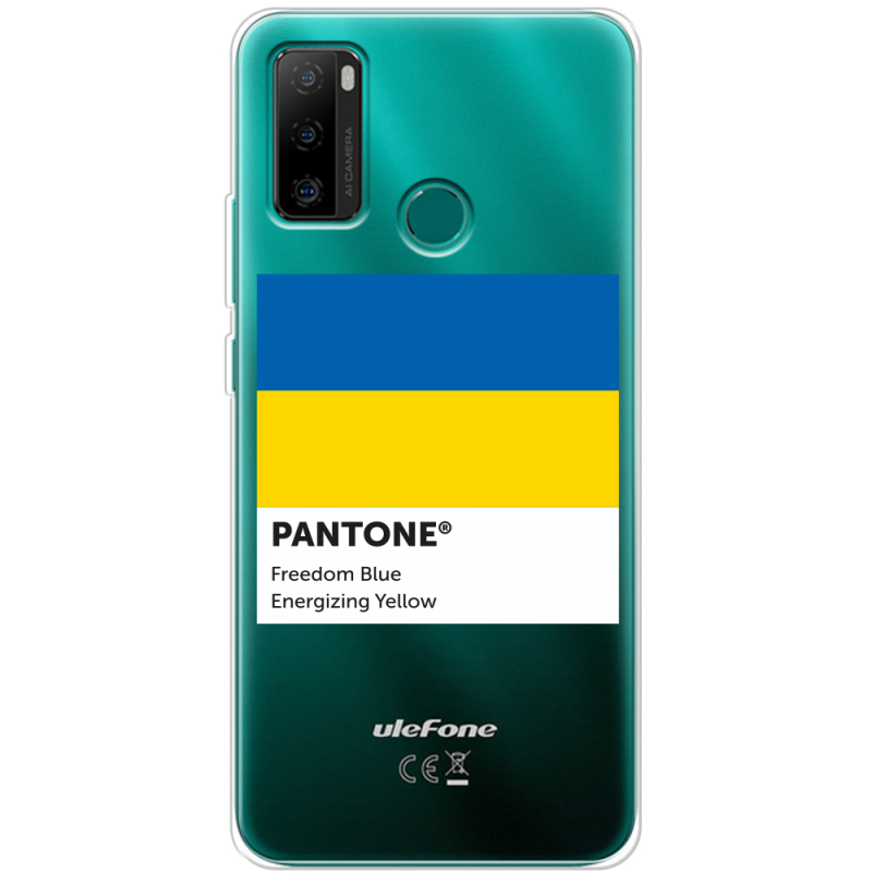 Прозрачный чехол BoxFace Ulefone Note 10P Pantone вільний синій