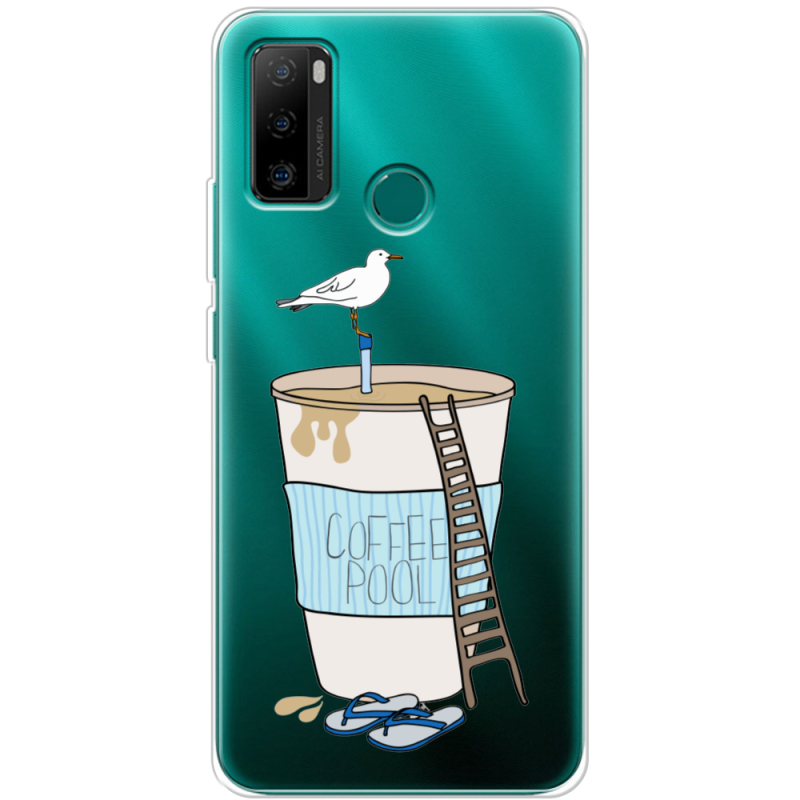 Прозрачный чехол BoxFace Ulefone Note 10P Segull in Cofee Pool