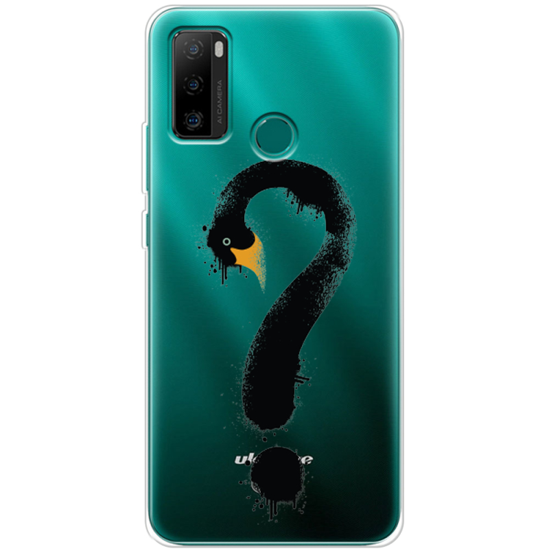 Прозрачный чехол BoxFace Ulefone Note 10P Swan question