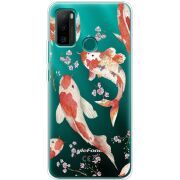 Прозрачный чехол BoxFace Ulefone Note 10P Japanese Koi Fish