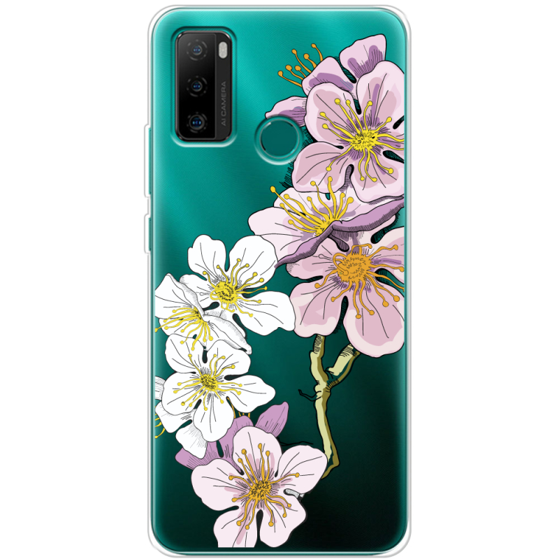 Прозрачный чехол BoxFace Ulefone Note 10P Cherry Blossom