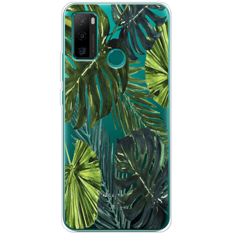 Прозрачный чехол BoxFace Ulefone Note 10P Palm Tree