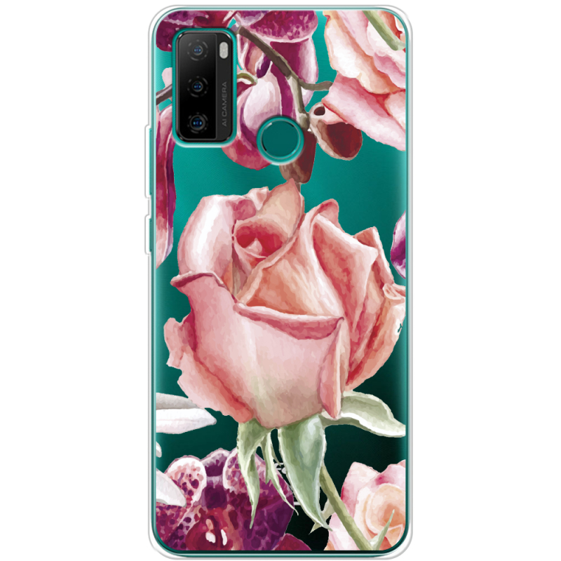 Прозрачный чехол BoxFace Ulefone Note 10P Rose