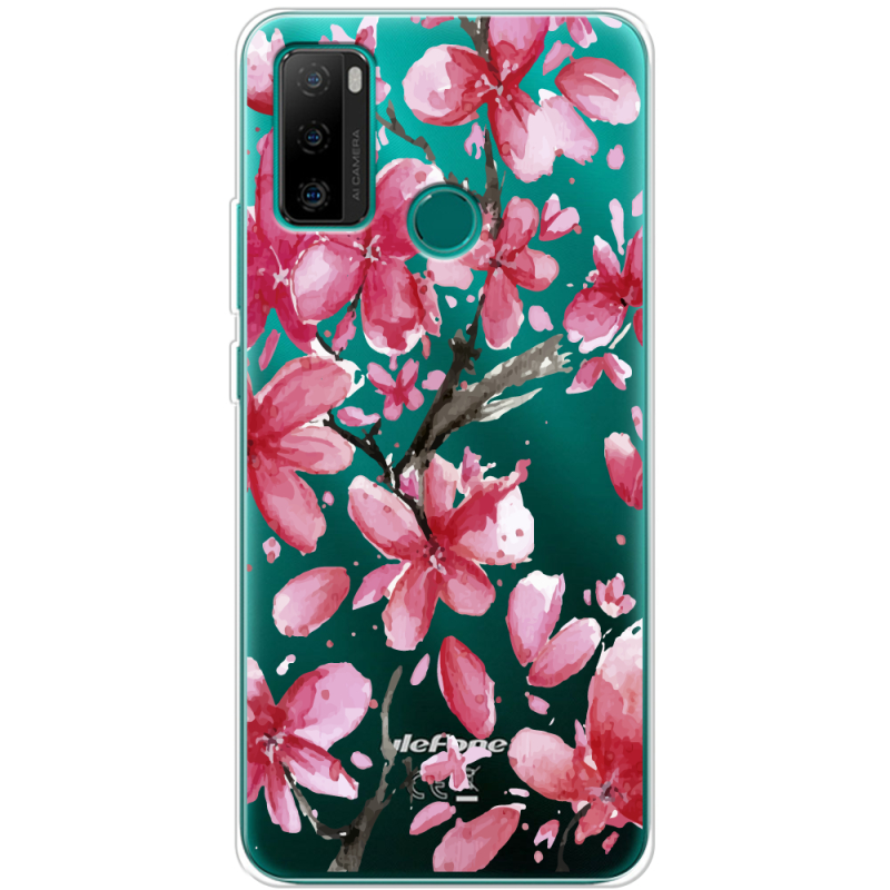 Прозрачный чехол BoxFace Ulefone Note 10P Pink Magnolia