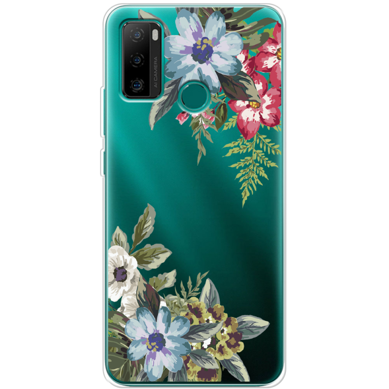 Прозрачный чехол BoxFace Ulefone Note 10P Floral