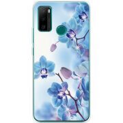 Чехол со стразами Ulefone Note 10P Orchids